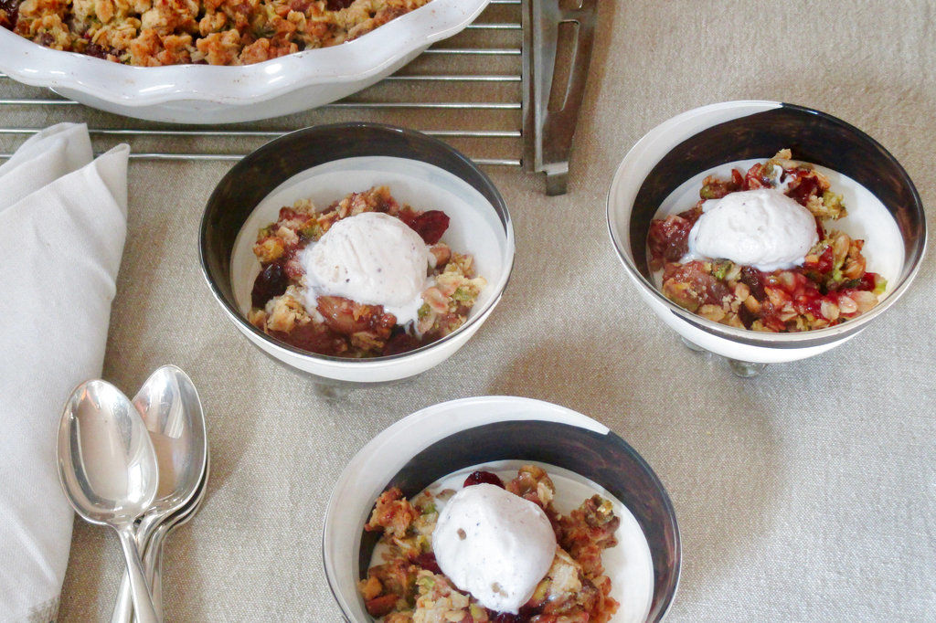Grape and Cranberry Crisp